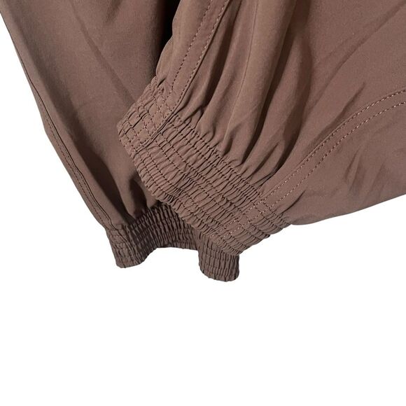 Athleta Chelsea Utility Jogger Pants Women’s Size 16 Brown Stretch Tapered Cargo - Picture 9 of 13